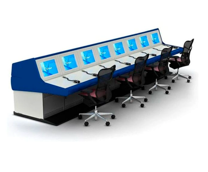 Operator console for industrial control